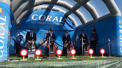 coral virtual racing results